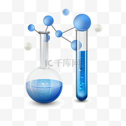 实验化学图片_化学实验容器烧杯液体