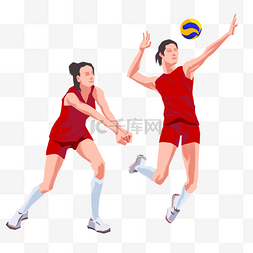 排球喷绘图片_奥运东京奥运会比赛项目排球女排