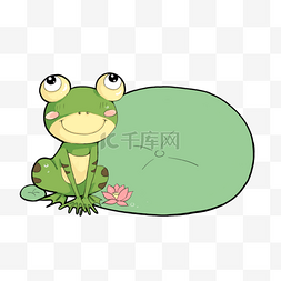 绿色小青蛙边框
