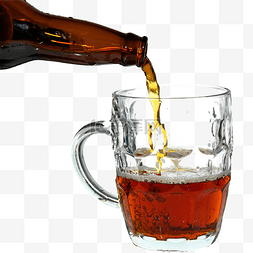 酒产品包装图片_啤酒瓶饮料啤酒玻璃杯