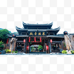 异国风情图片_枫香瑶寨古寨传统建筑