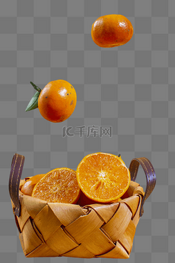 黄色桔子图片_橘子桔子水果