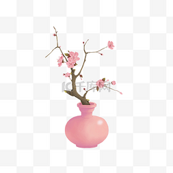 新中式春天瓶插花花束