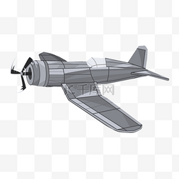 战争飞机图片_战斗机卡通复古精致图案