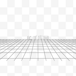 科技几何线条图片_立体空间透视线条网格