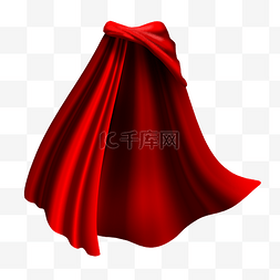 红色服装图片_红色斗篷衣服