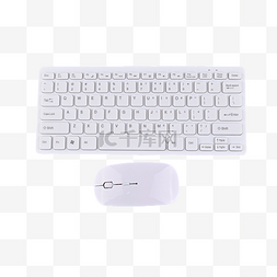 现代计算静物键盘鼠标