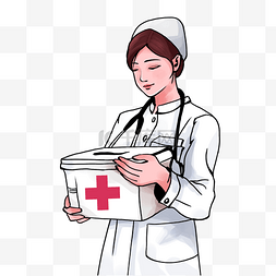 医疗医护人员护士白衣天使
