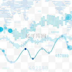 网络资料图片_股票市场走势图价格波动分析