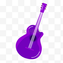 紫色国际爵士节乐器吉他