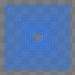 矩形底纹图片_荧光发光透视矩形科技底纹