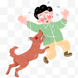 狗咬图片_狂犬病狗咬人