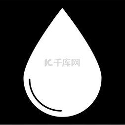 水创意标志图片_放下图标 。