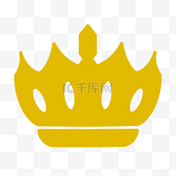 欧式金色镂空花纹简单皇冠