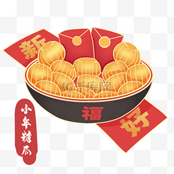 除夕图片_春节新春年俗美食糖瓜