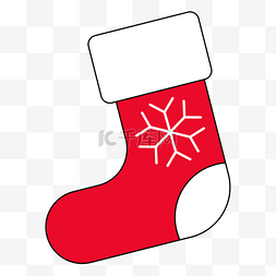 圣诞图片_红色圣诞袜子