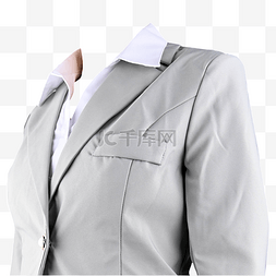 商务灰图片_女式西服正装灰西装白衬衫