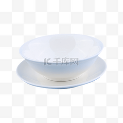 餐具中式图片_空白干净的圆形餐具