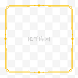 年会高端邀请函图片_浅金色欧式烫金简框