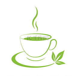 杯子碗筷图片_绿色的茶杯子图标