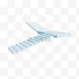 开放式楼梯图片_3DC4D立体台阶上下楼楼梯