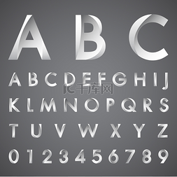 艺术创意字体设计图片_字母的字体和编号