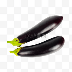 绿色食物蔬菜图片_新鲜蔬菜紫茄子