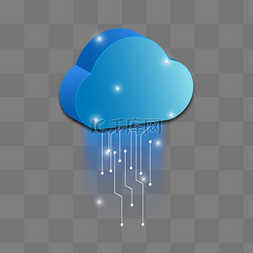 云计算蓝色图片_蓝色科技大数据云数据云储存云端