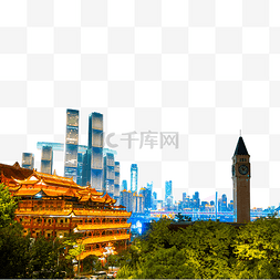 夜景夜晚建筑物建筑