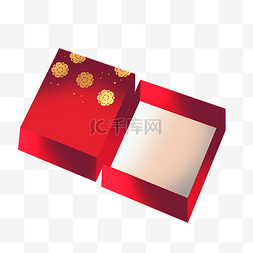 新年春节过年礼物中式红色礼盒