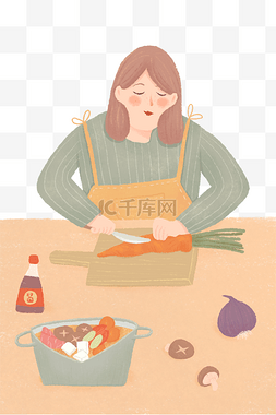 妈妈做饭妈妈图片_母亲节快乐妈妈做饭