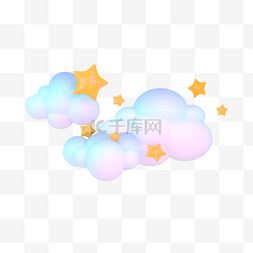 星云图片_3DC4D立体星月云