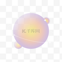 弥散星球图片_弥散星球粉紫色星球