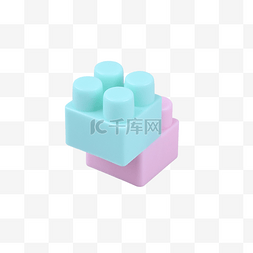蓝块图片_游戏塑料块立方体彩色积木