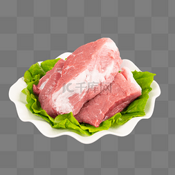 挂着的猪肉图片_生鲜猪肉生肉肉块