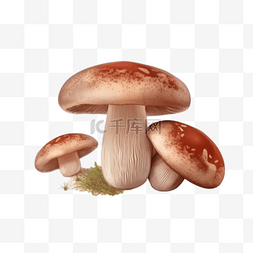 手绘卡通香菇图片_卡通手绘菌菇香菇