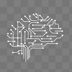 科技大脑大脑图片_科技几点线何脑