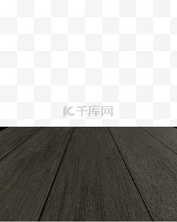 深色卷边图片_3D立体地面深色木地板C4D室内地板