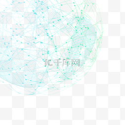 球状点线连接光效科技
