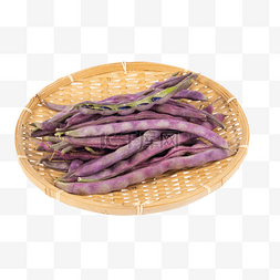 紫色蔬菜山豆角