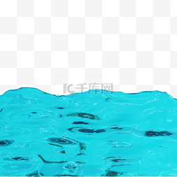 波光粼粼海水图片_3DC4D立体水面波纹水波纹