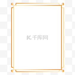 红色金色图片_简约红金渐变中式边框