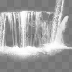 台阶瀑布图片_旅游景点瀑布流水