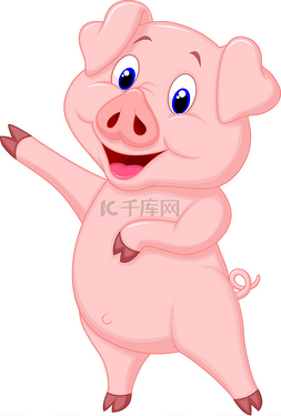 猪图片_可爱的猪漫画