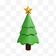 3DC4D立体圣诞节圣诞树