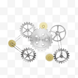 现代生产图片_3DC4D立体工业机械齿轮