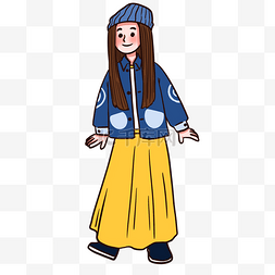 时尚女孩服装图片_秋天女孩服装服饰