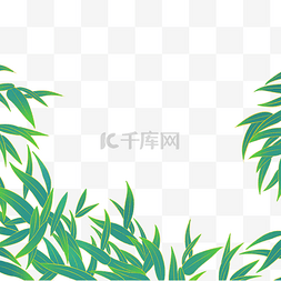 中国风竹子竹叶