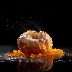 食物甜甜圈橙子产品摄影
