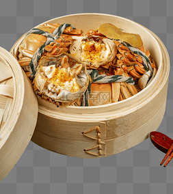 中式美食鲜美大闸蟹食材